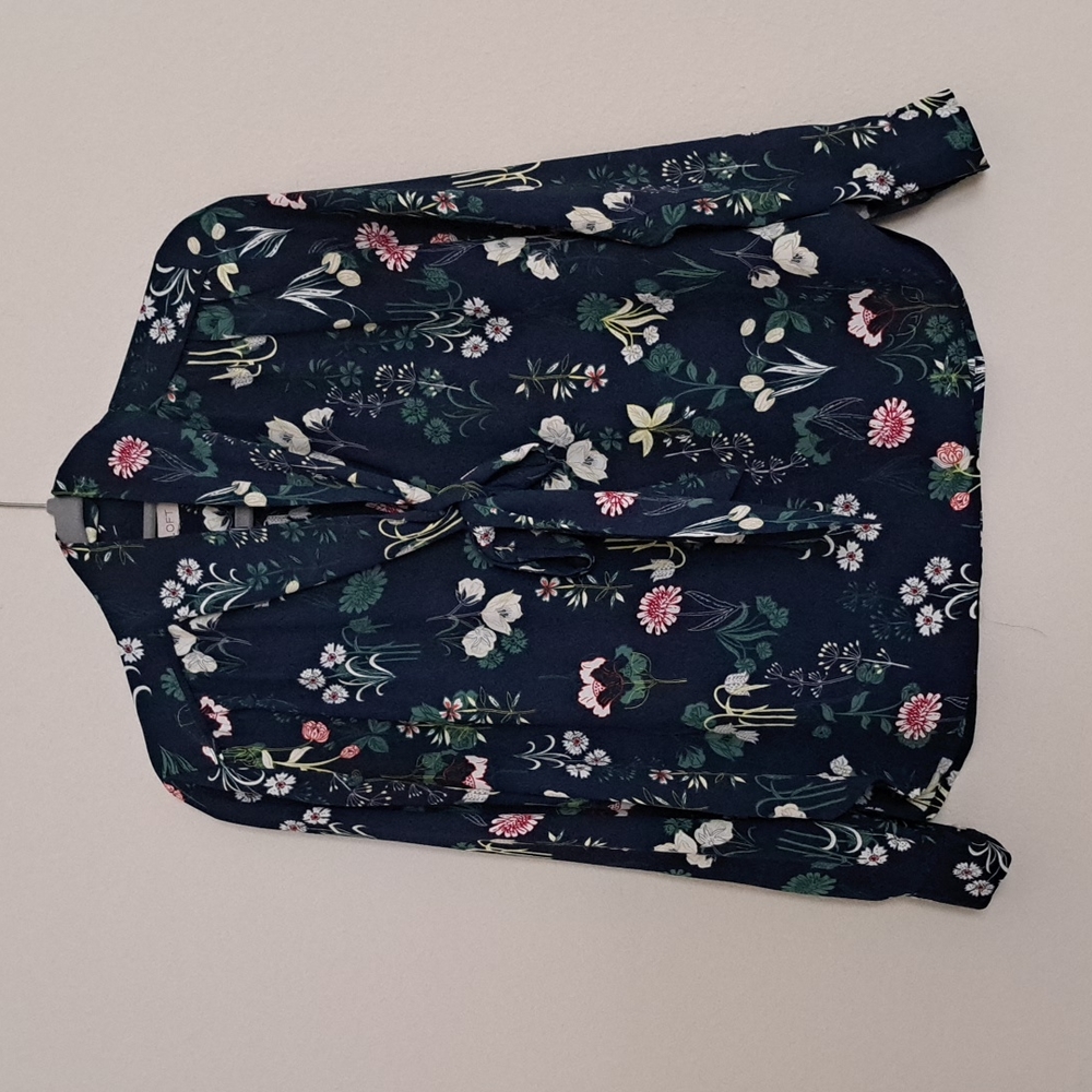 LOFT Petites Floral Career Top size S